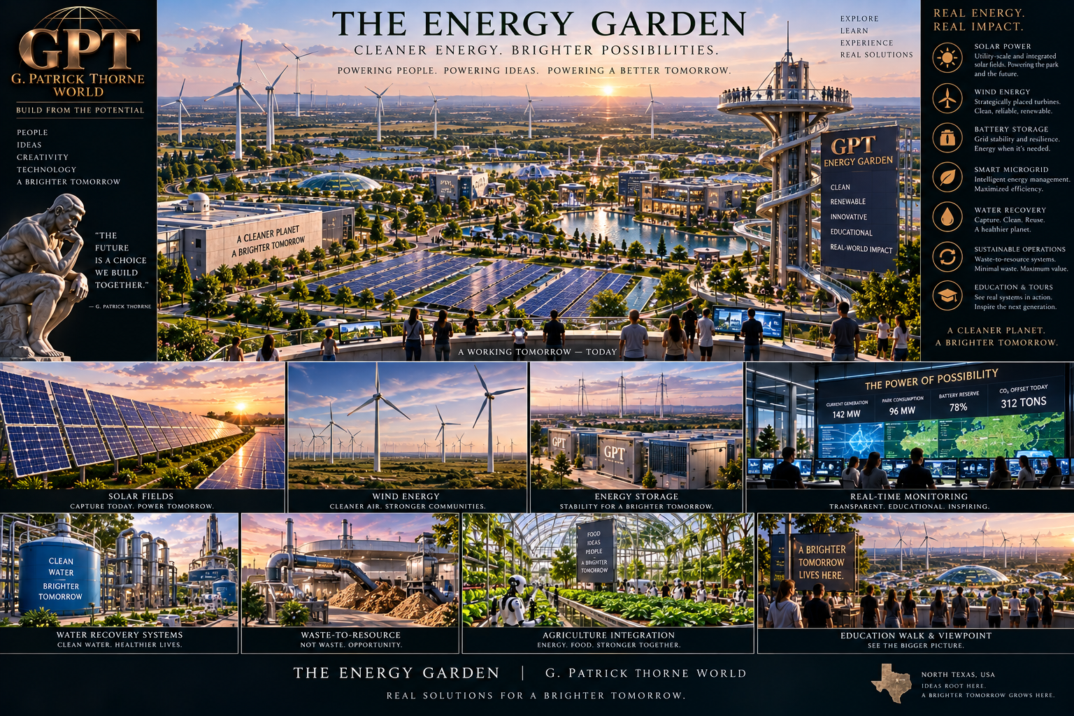 The Energy Garden concept