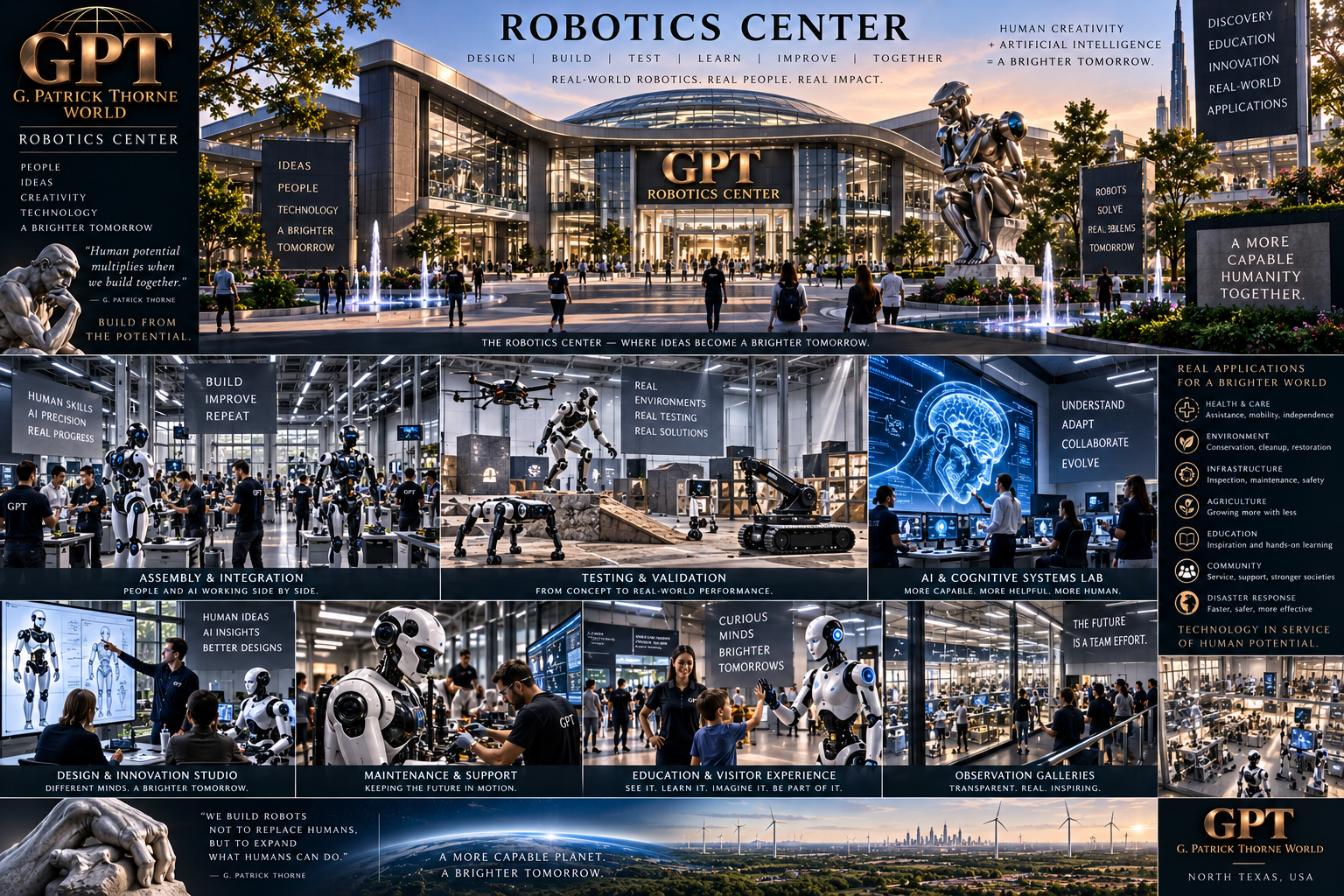 GPT Robotics Center concept